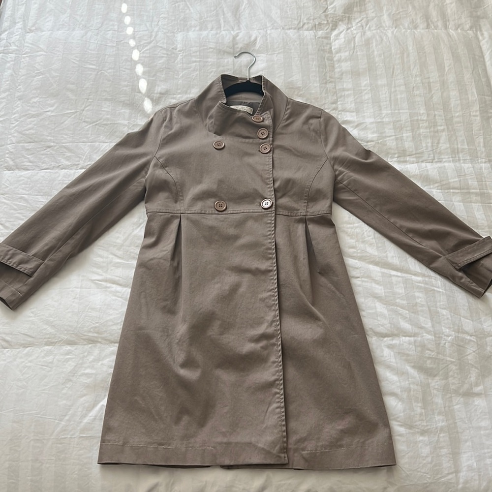 Collins Brazilian brand stretch cotton coat